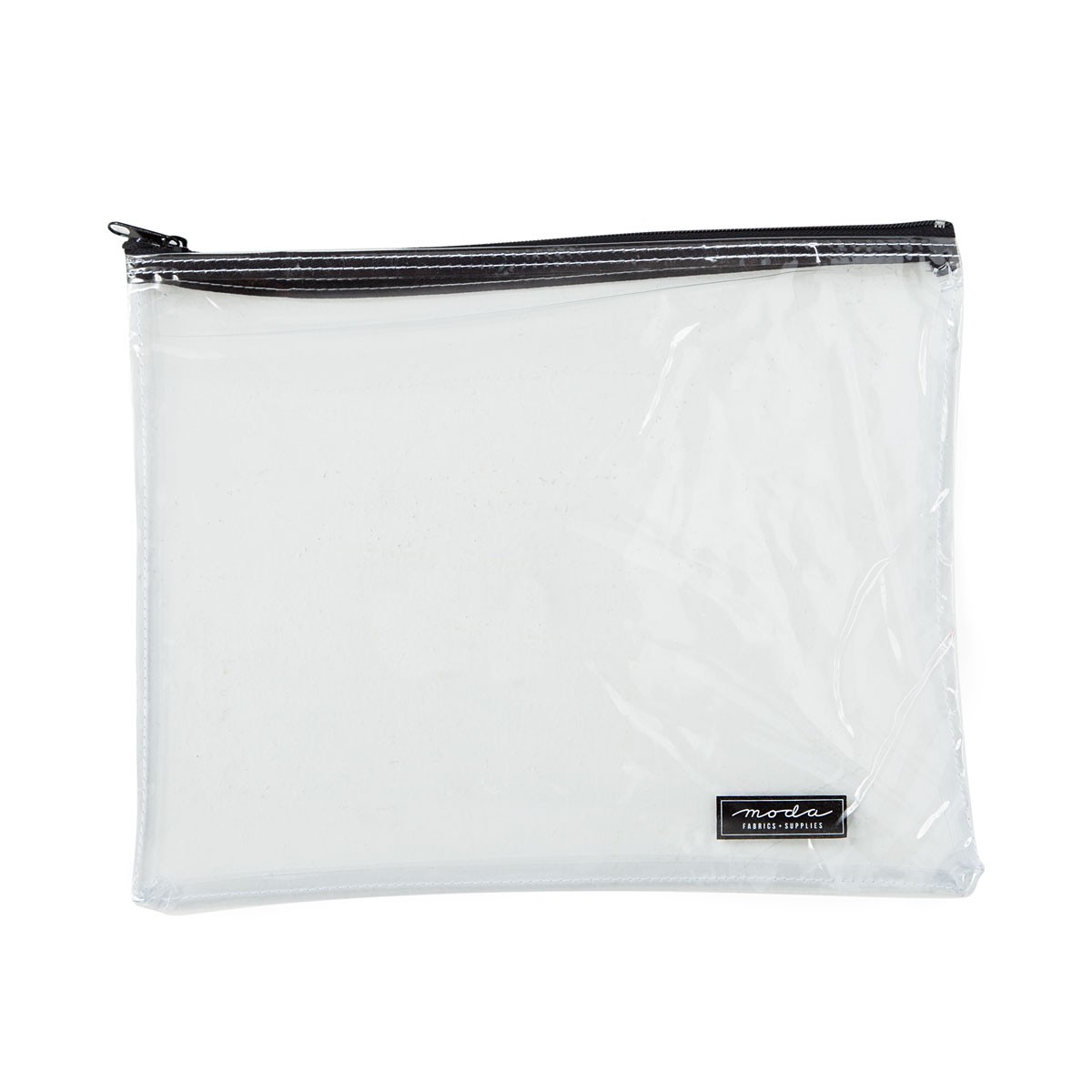 MODEST – CLEAR ZIPPER BAG(A4) – T57 – Ay stationery