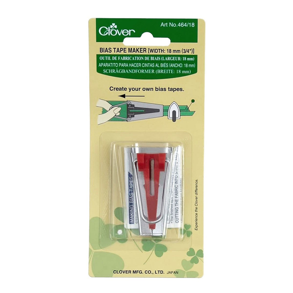 Bias Tape Maker - 3/4" | ConnectingThreads.com
