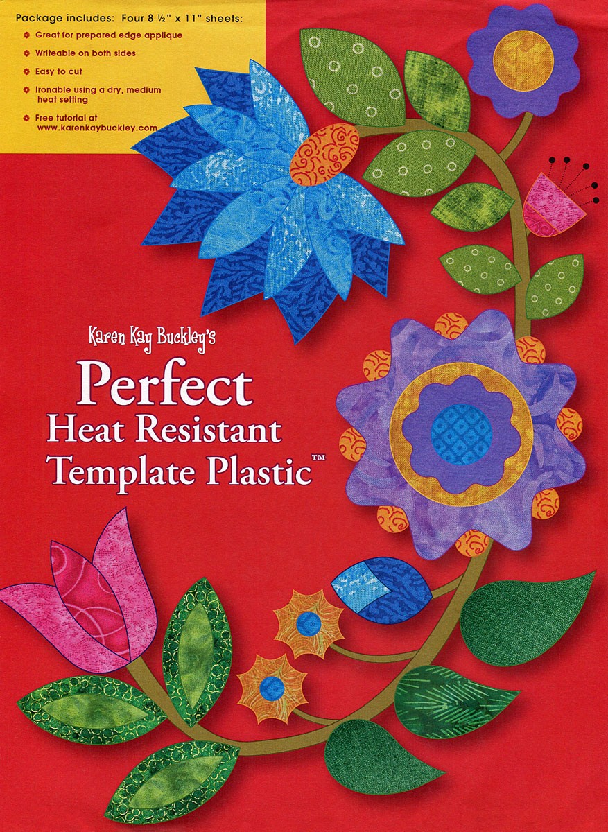Karen Kay Buckley's Perfect Heat Resistant Template Plastic Karen Kay Buckley's Perfect Heat Resistant Template Plastic