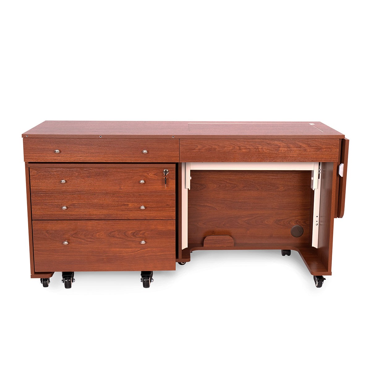 Kangaroo & Joey Sewing Cabinet -Teak