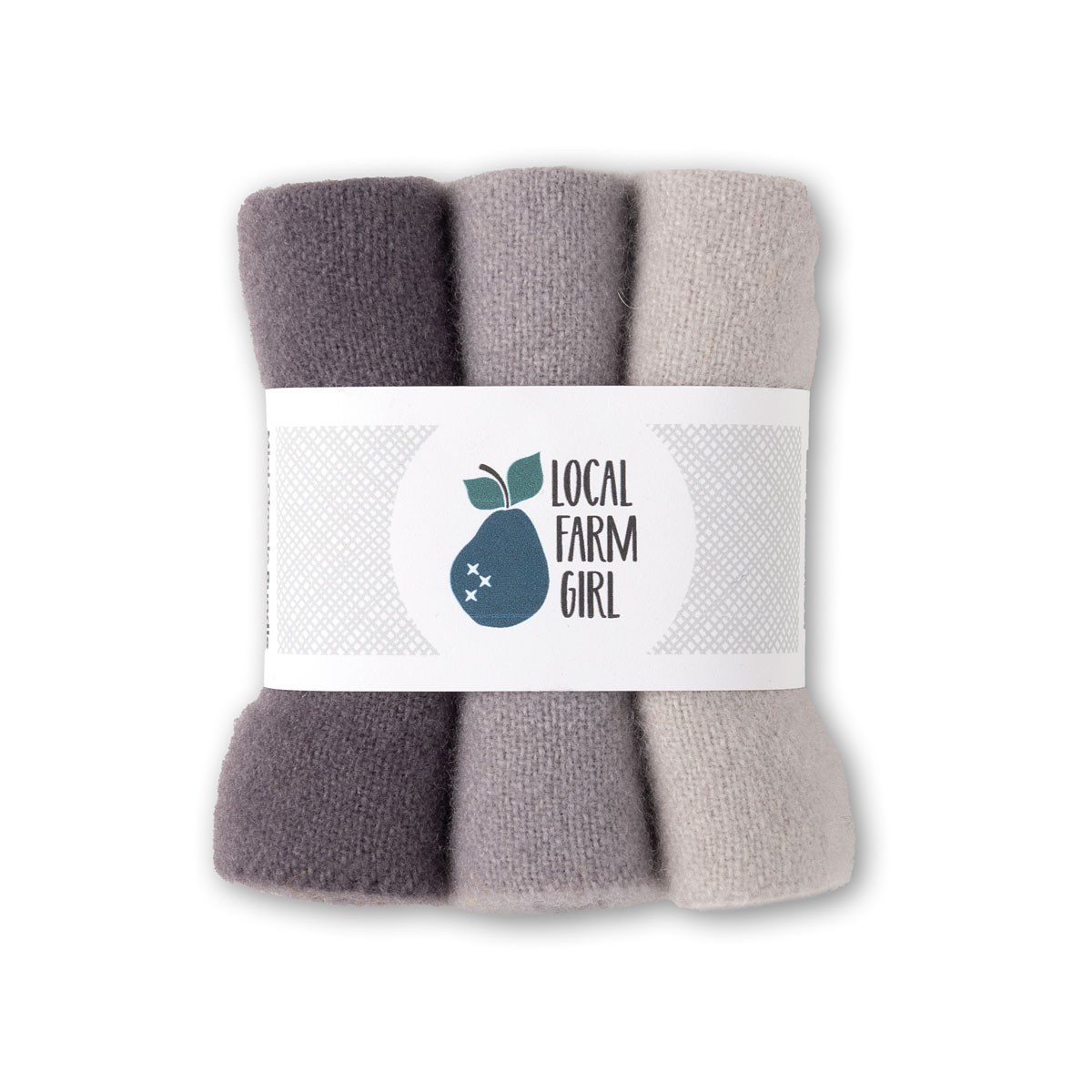 Stone Wool Color Mini Color Wool Bundle - Stone | Connecting Threads