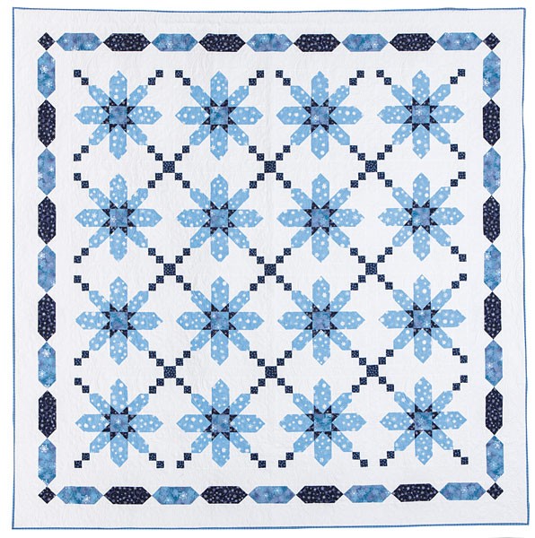 Winter Crystals Quilt Kit
