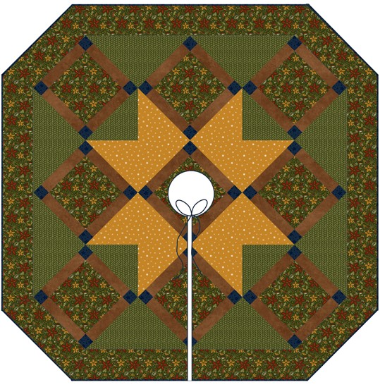Star medallion tree skirt free pattern hotsell