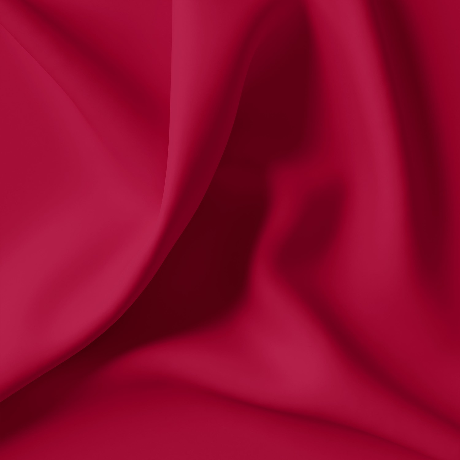Solid red quilting cotton fabric yardage connecting threads