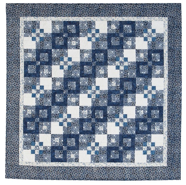 Nine Patch Maze Quilt Kit | ConnectingThreads.com