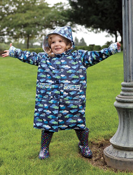 Toddler Raincoat Sewing Pattern Free Download from Connecting
