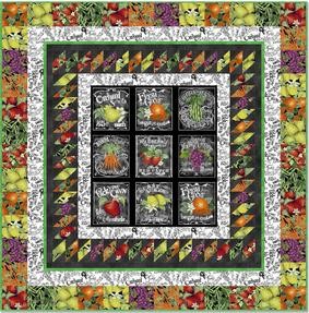 Farmers Market Quilt Pattern - Free Download | Connecting Threads