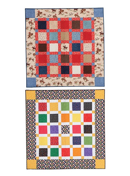 Charming Fun Baby Quilt Pattern Download | ConnectingThreads.com