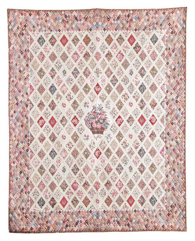 Jane austen at home coverlet quilt kit connecting threads