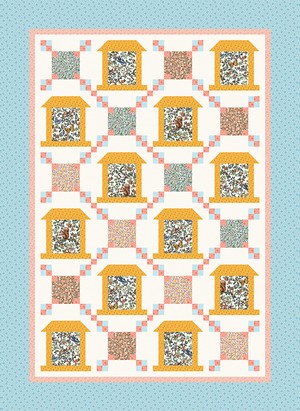 Bird Feeders and Animals Quilt Pattern Download