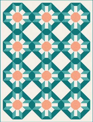 Retro Vibes Quilt Pattern Download
