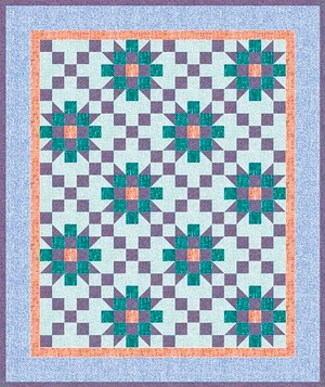 Star Stepping Quilt Pattern Download