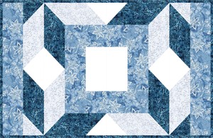 Diamond Dimensions Placemats Set Quilt Pattern Download