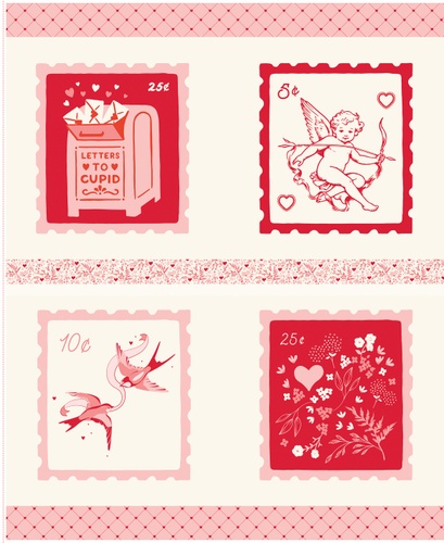 Image of Letters to Cupid Pillow Panel