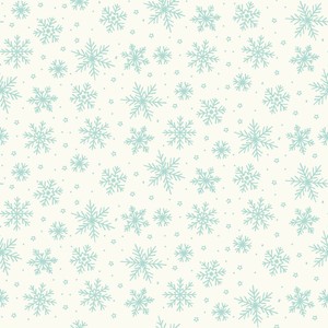 The North Pole Snowflake White Quilting Flannel Fabric Yardage
