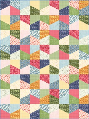 Lofty Throw Quilt Pattern Download