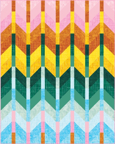 Image of Ombre Mountains Quilt Kit