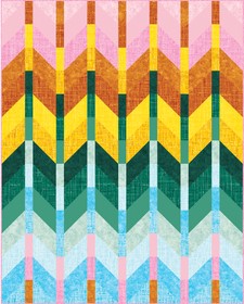 Ombre Mountains Quilt Kit