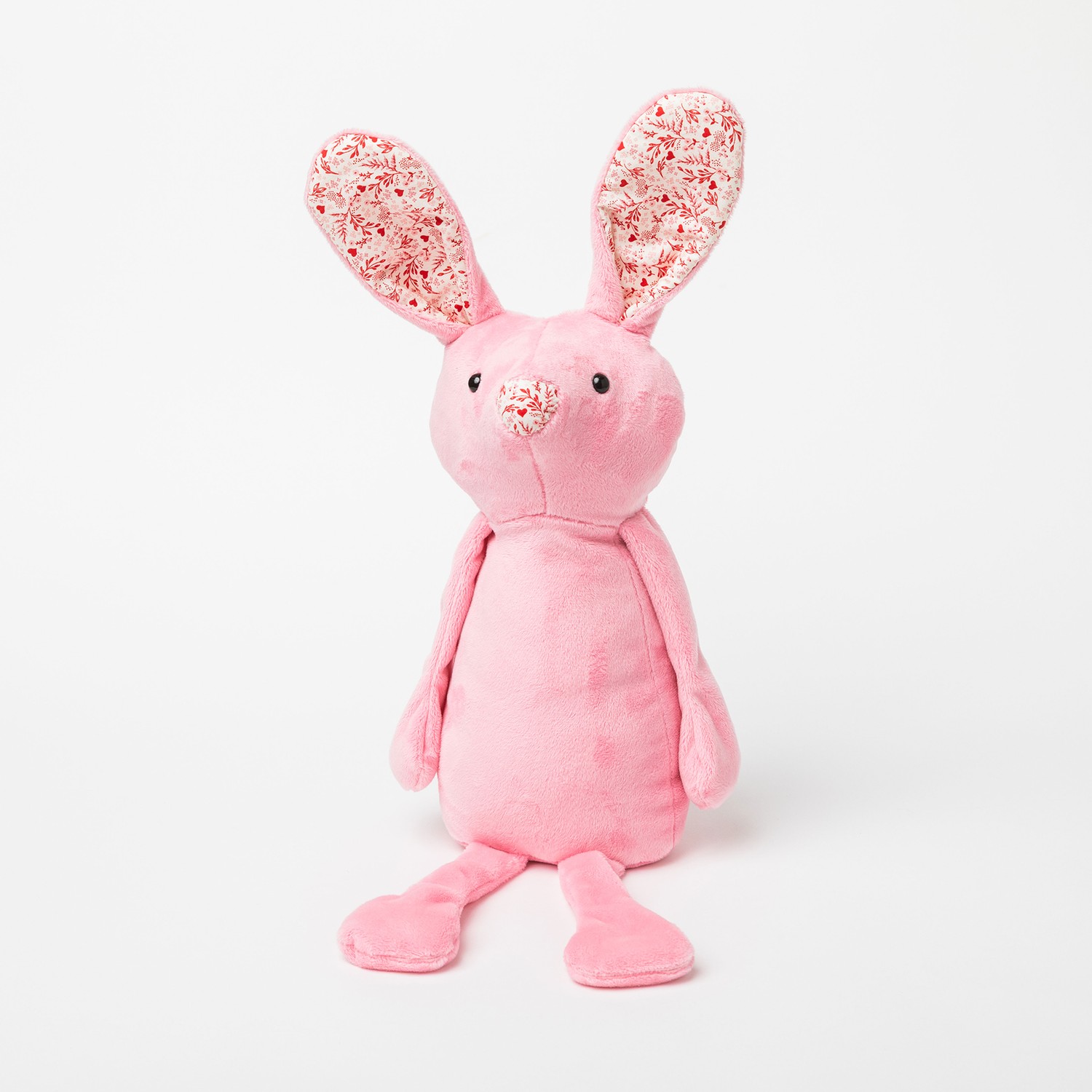 Benson Bunny Valentine’s Pink Stuffy DIY Kit | ConnectingThreads.com