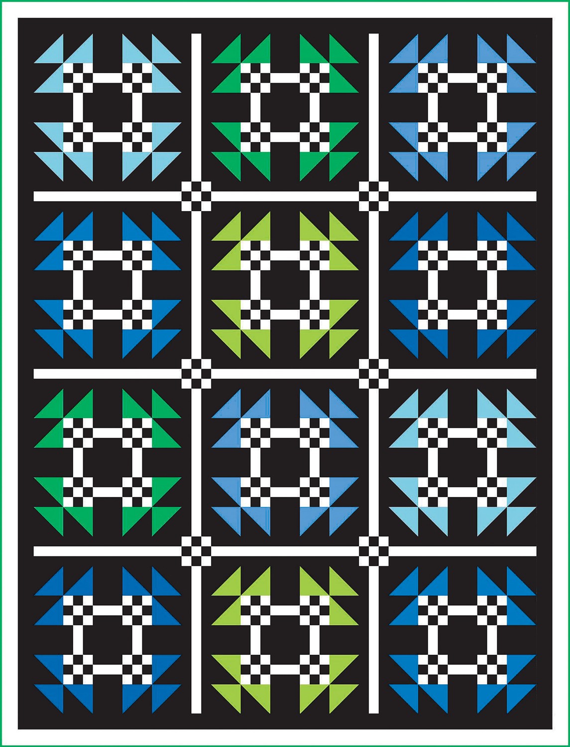 Garden Pattern Chart Geometric Garden Pattern Download | Connecting Threads