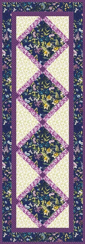 Image of Blooming Table Runner & Placements Quilt Kit