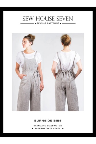 Image of Burnside Bibs Sewing Pattern