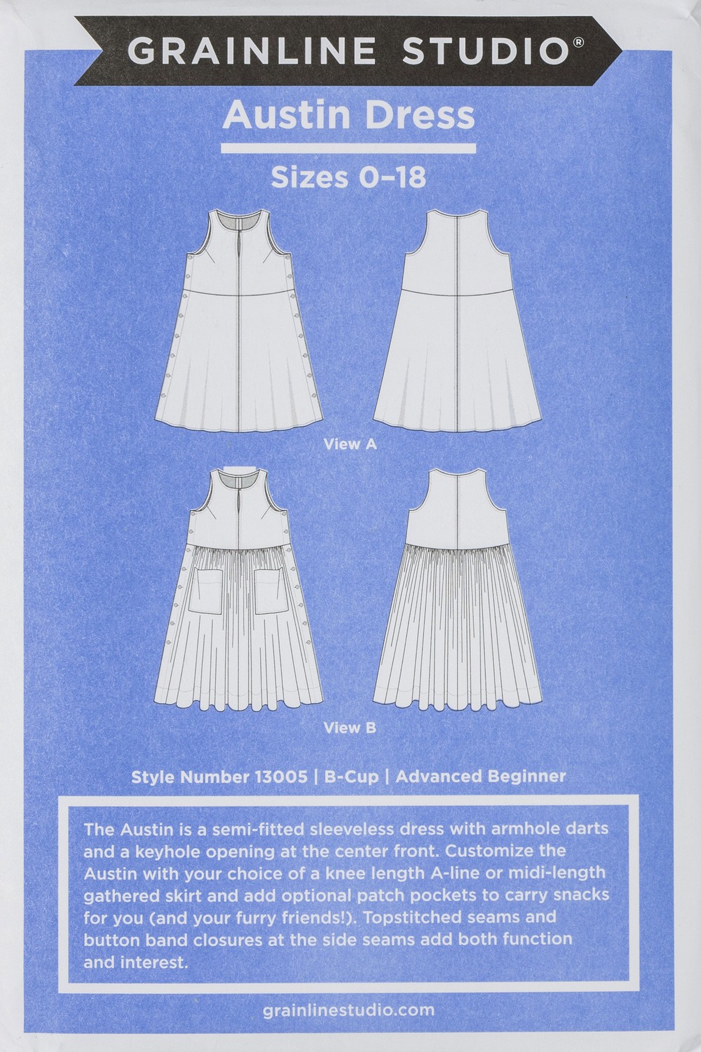 a line dress sewing patterns Shift Dress Sewing Pattern