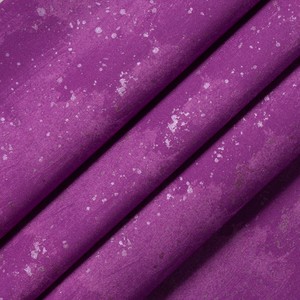 Purple Fabric from Connecting Threads