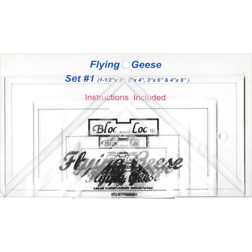 Image of Bloc Loc Flying Geese Ruler 4 Piece Set
