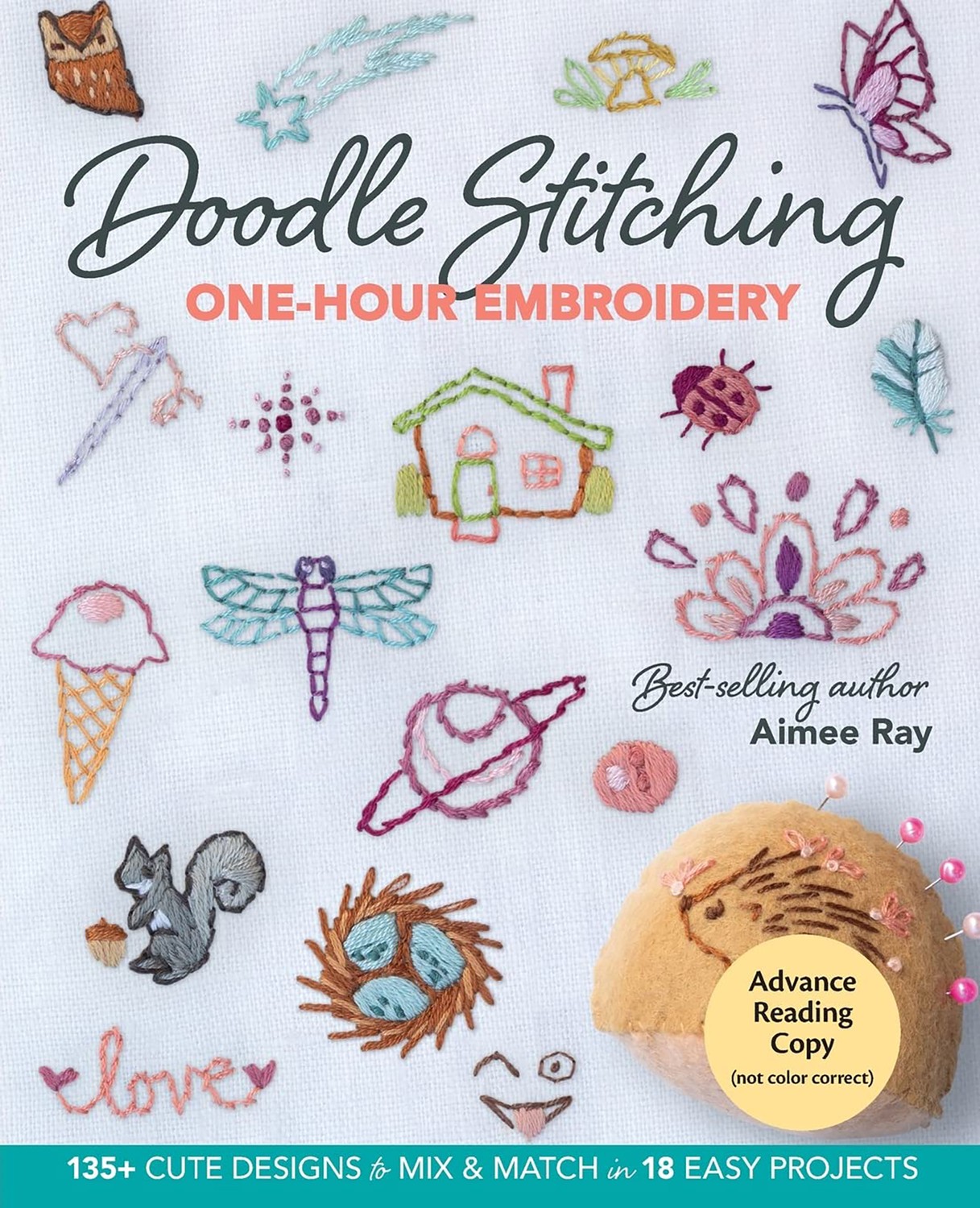 Retailer embroidery kits 18 in all