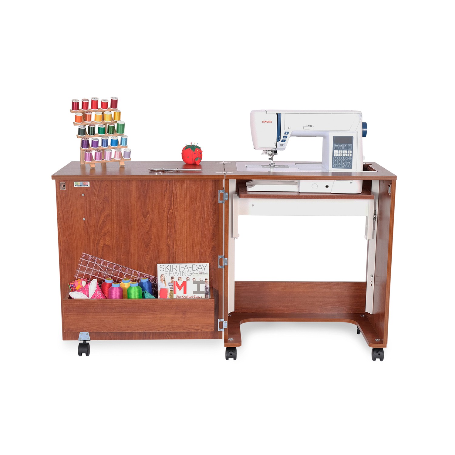 Judy Sewing Cabinet - Teak