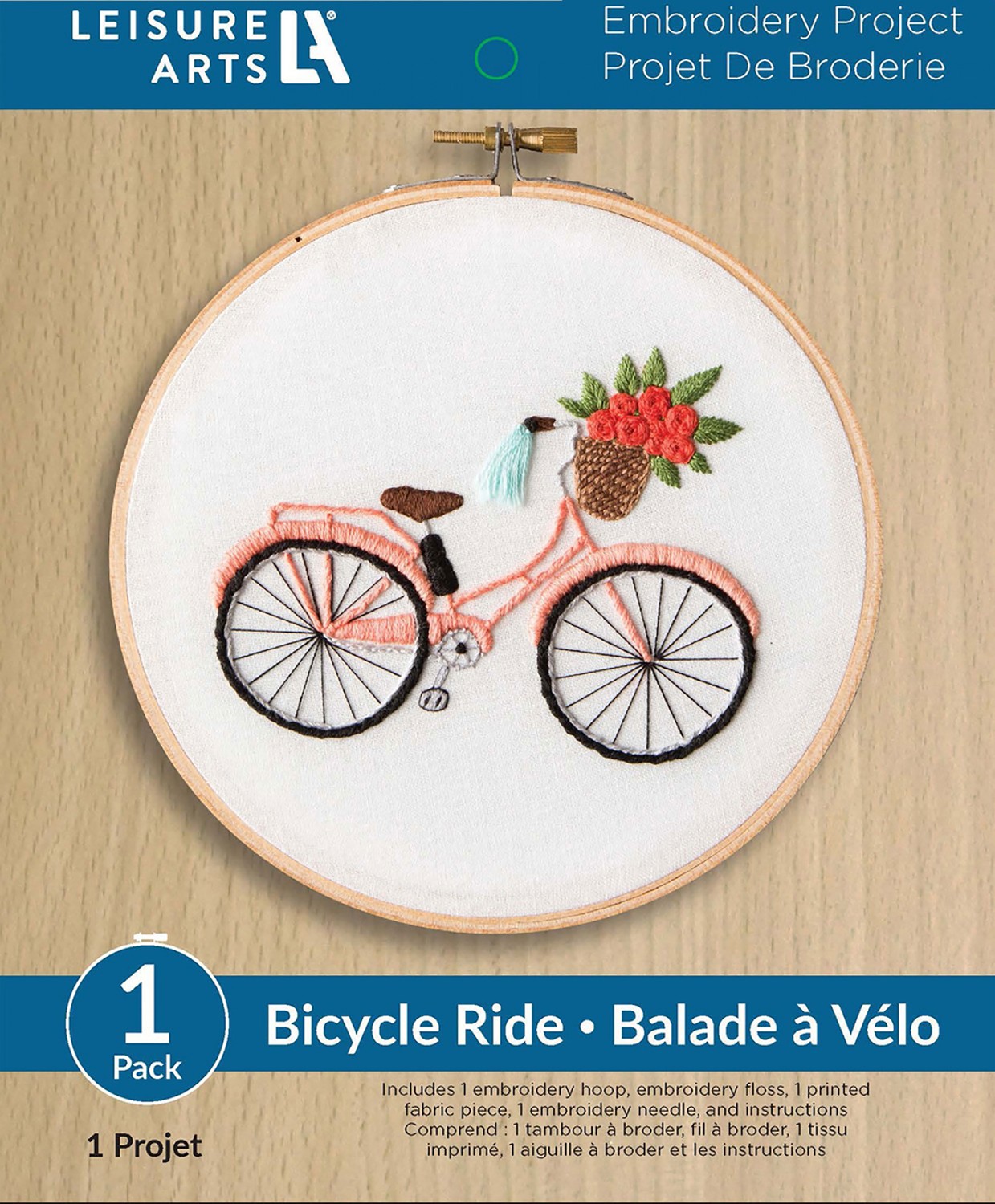 Bicycle Embroidery Kit