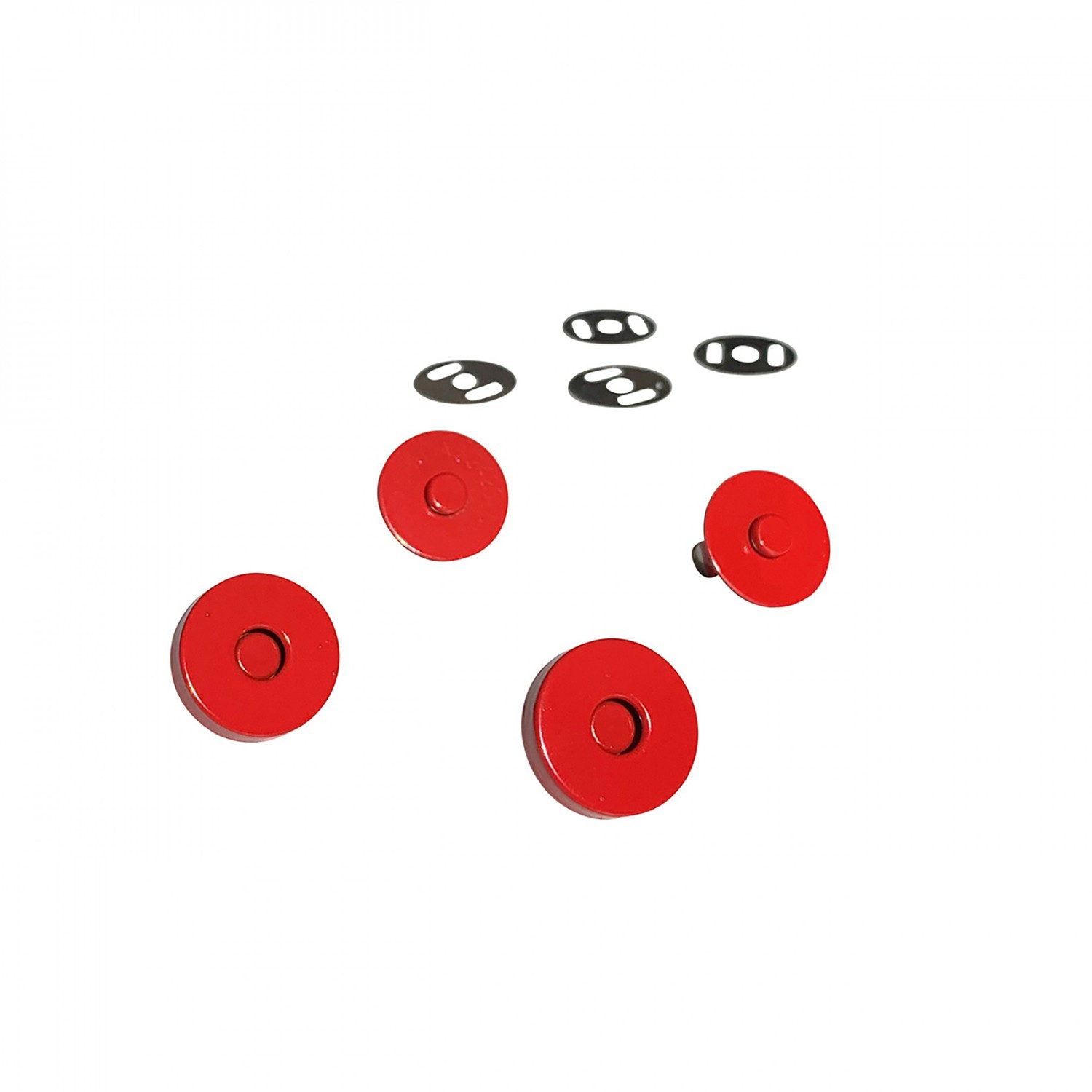 Red Magnetic Snaps Red Magnetic Snaps