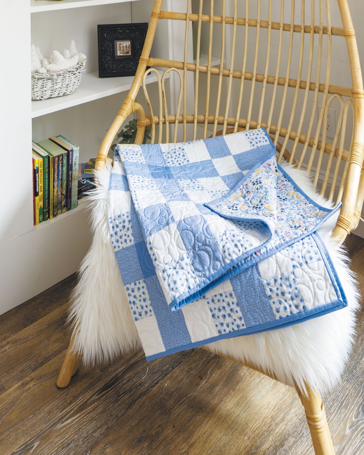 Flannel throw clearance