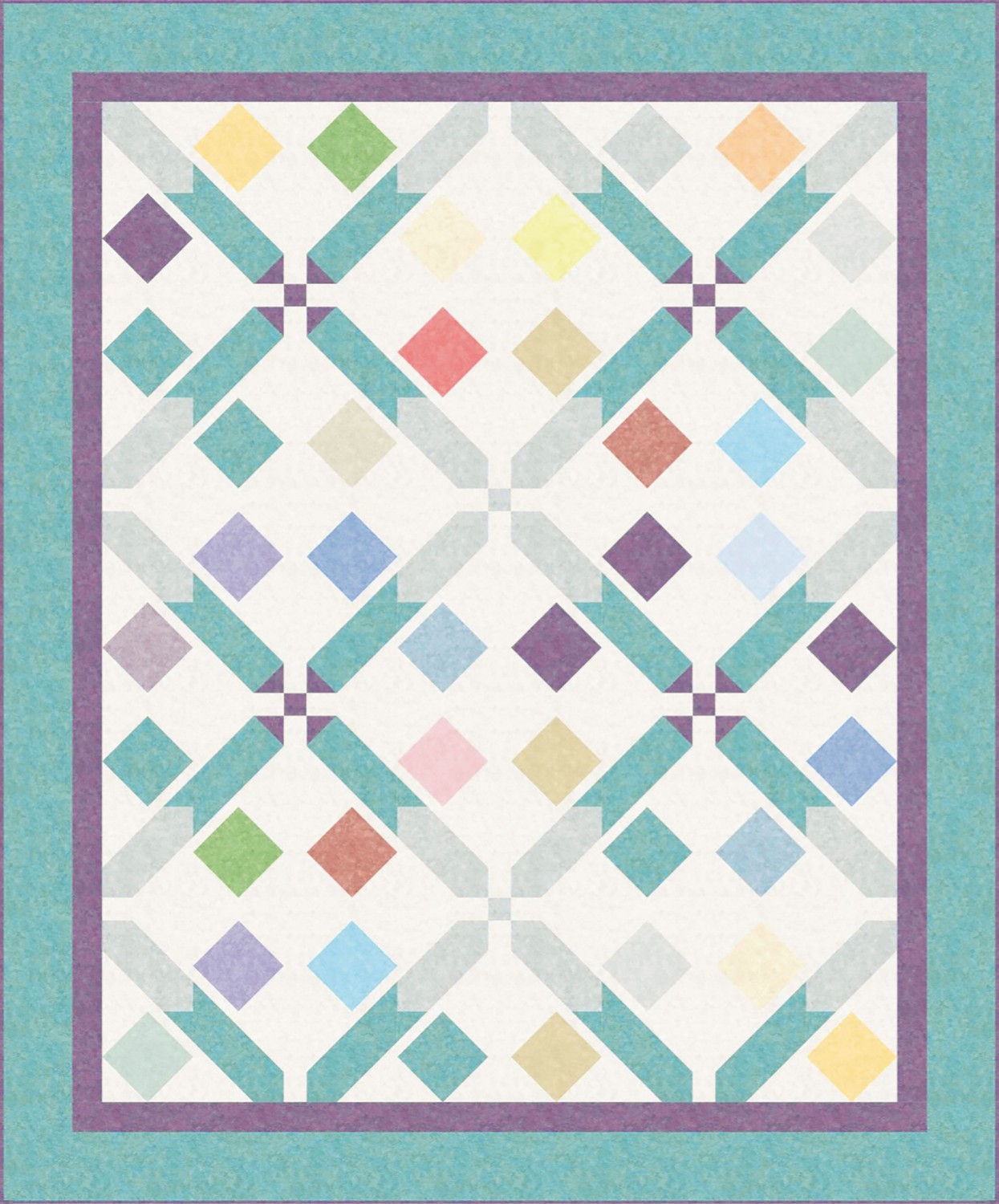 Mirage Tonals Bullseye Flannel Quilt Kit | Connecting Threads