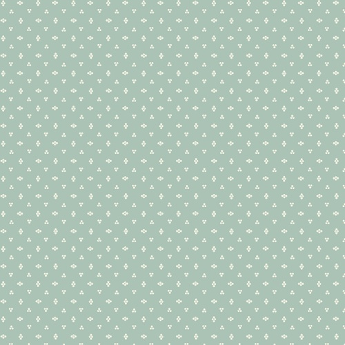Image of Luxembourg Square Sofia Dot Misty Green Quilting Cotton Fabric Yardage