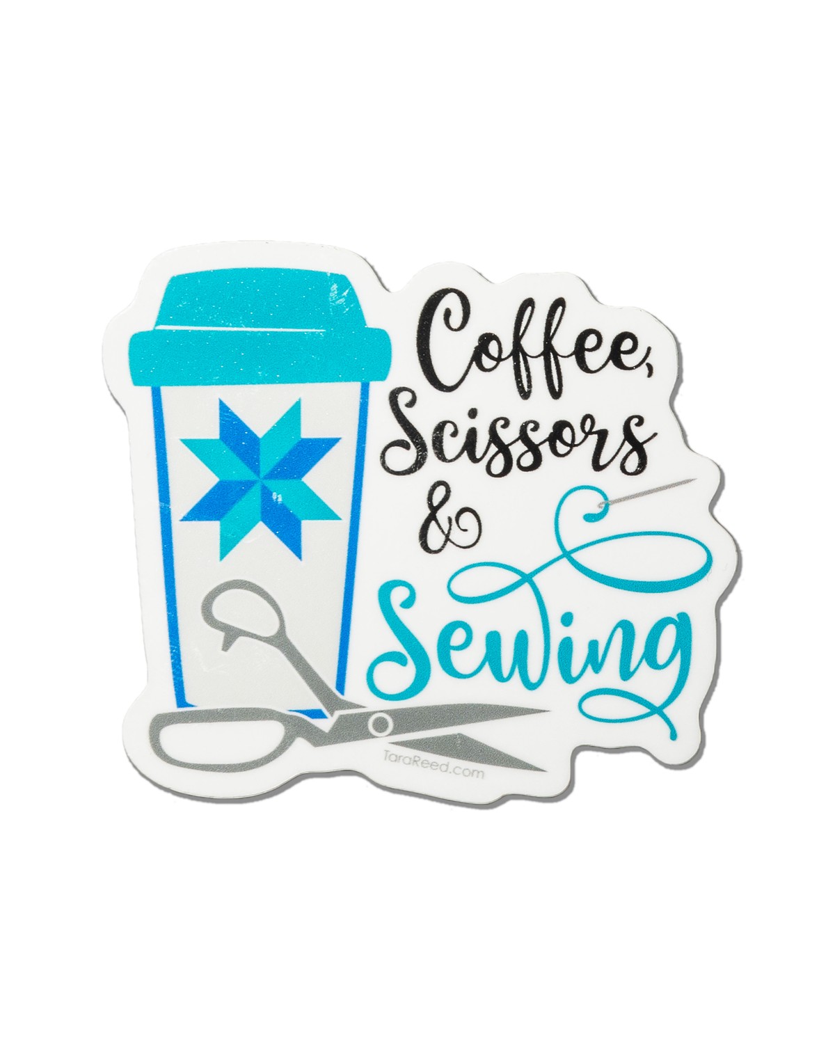 Sewing Sticker Tin & Stickers