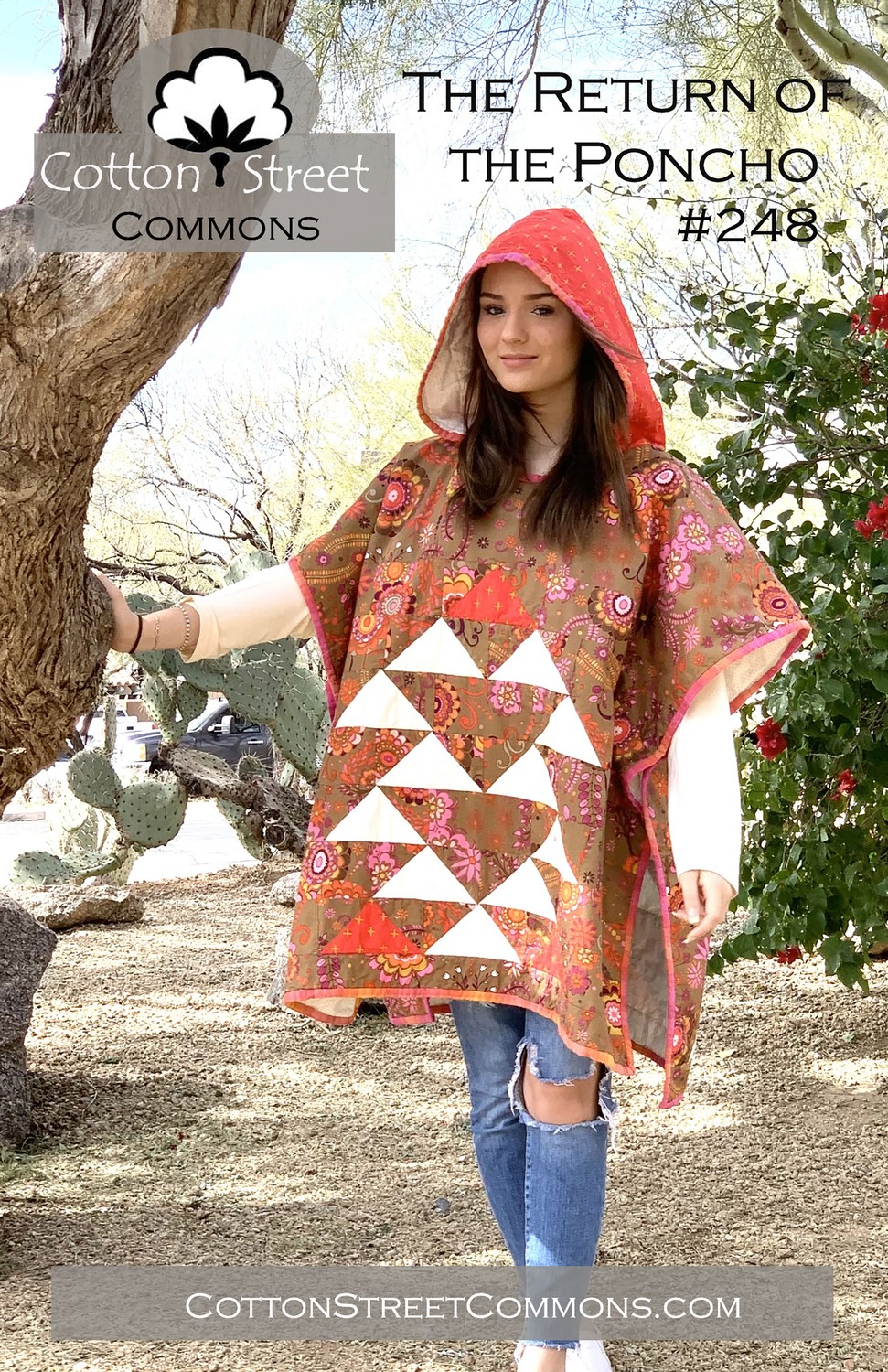 Poncho Pattern Download | Connecting Threads