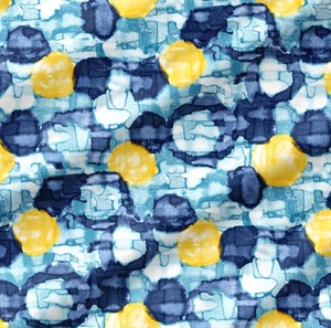 Backing Fabrics Aquarelle Dk Ocean Mist 108 in Wide Backing Fabric Yardage