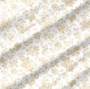 Backing Fabrics Flower Bunch Cream 108 in Wide Backing Fabric Yardage