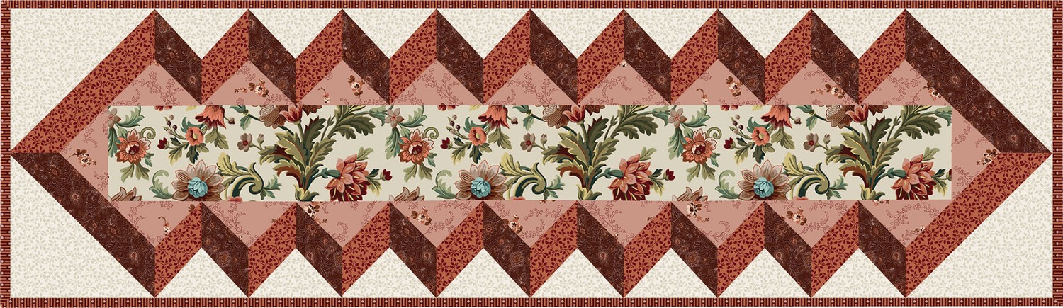 Labyrinth Table Runner Pattern | Connecting Threads