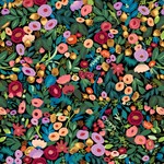 Firebloom Flourish SR 2枚セット Forest Whisper Midnight Wild Floral CD3683-NIGHT - 840615132877