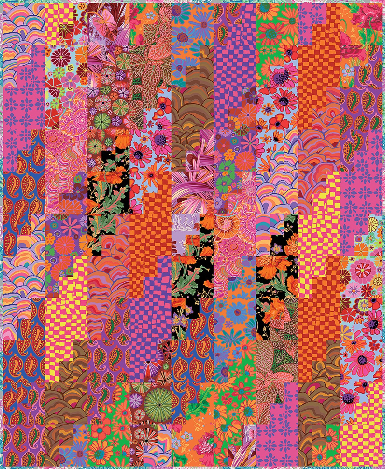 Kaffe Fassett Collective - Kaffe Fassett Collective Stepping Up Throw ...