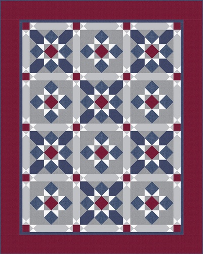 Image of Stars at Twilight Quilts of Valor Quilt Project Bundle