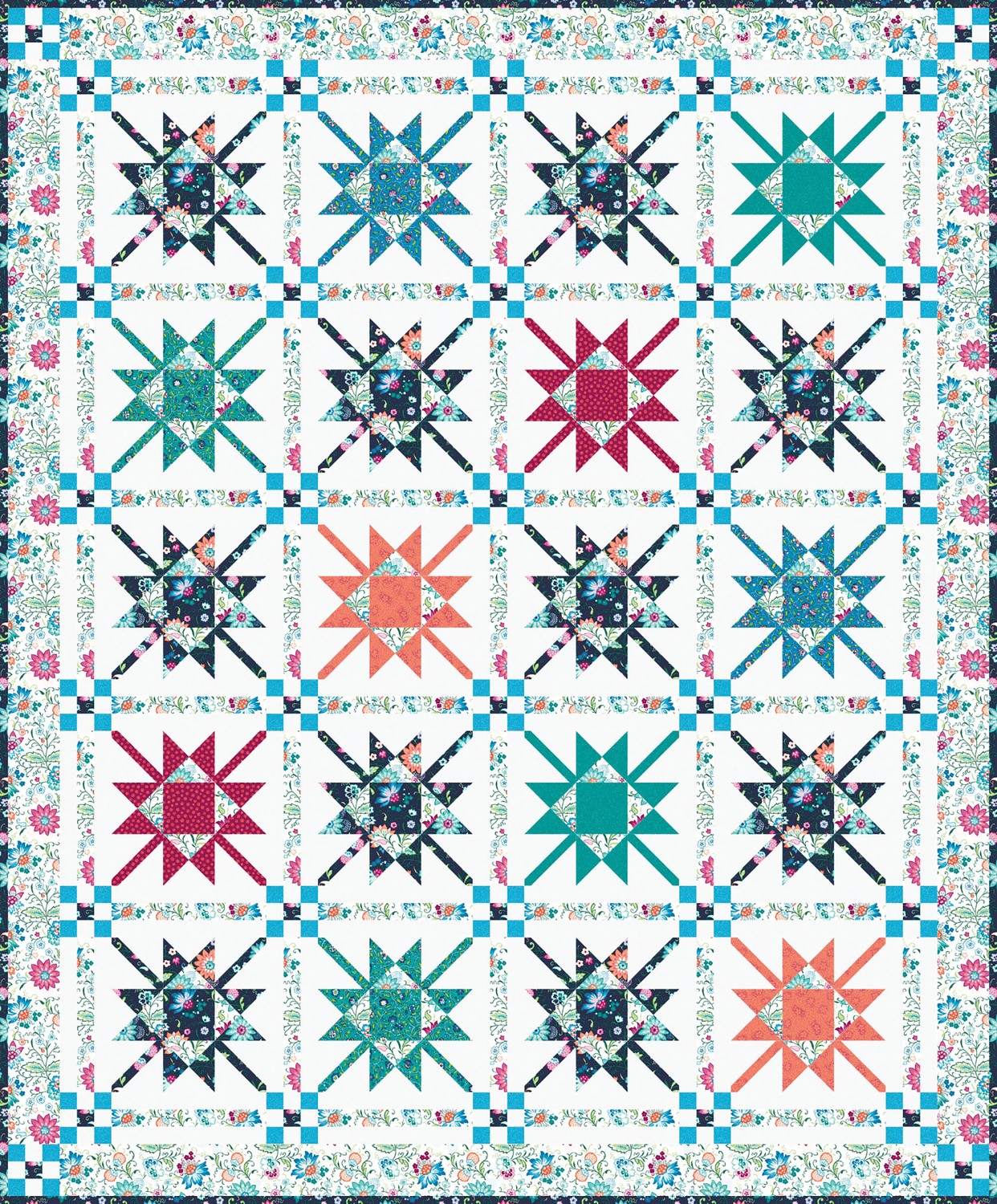 Starcrossed Quilt Pattern Download | ConnectingThreads.com