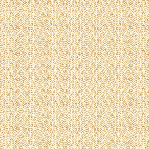 Image of Meadow Daydreams Woodblock Feather Light Gold