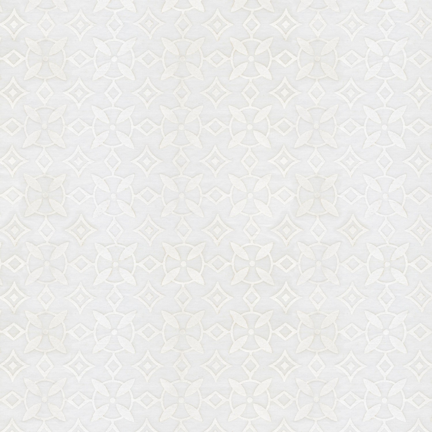 Icy Embers Batiks - Icy Embers Batiks Nusa Tile Batik White on White  Quilting Cotton Fabric Yardage | ConnectingThreads.com, image size:1500x1500