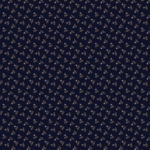 Image of Blueberry Parfait Fremont Lt Navy Quilting Cotton  Fabric Yardage