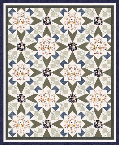 Image of Garden Glory Quilt Pattern Download