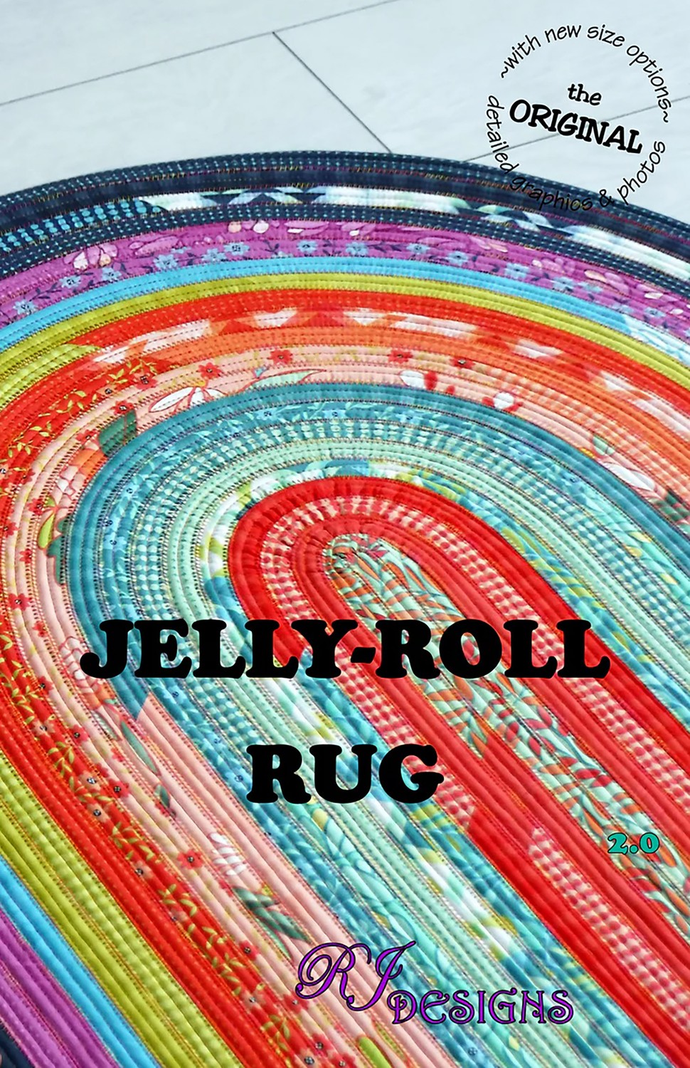Jelly Roll Rug Pattern | ConnectingThreads.com